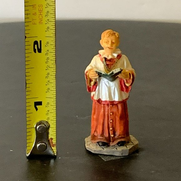 Lemax Choir Singer Christmas Village Decoration From 1999 - Picture 6 of 8